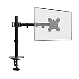 Einzelner Monitor Arm, Computer Display Desk Mount, Monitor Stand mit Klemme und Grommet Base passt…