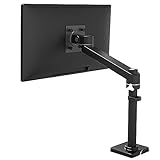 ERGOTRON NX Monitor Arm in Schwarz - Tischhalterung für Monitore bis 34 Zoll und 8 kg, manuell höhenverstellbar…