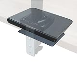 YOKEPO Stahl-Monitorhalterung, Verstärkungsplatte für dünne, Glas und andere zerbrechliche Tischplatten,…