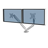 Fellowes Monitor Halterung 2 Monitore bis je 32 Zoll (81,28 cm), Platinum Series Monitor Arm mit Gasfeder,…