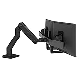 ERGOTRON HX Dual Monitor Arm in Schwarz - Monitor Tischhalterung mit patentierter CF-Technologie für…