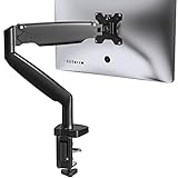 UPGRAVITY Einzelne Monitor-Schreibtischhalterung für ultrabreite 33 cm,86.4 cm (13 Zoll) flache/gebogene…