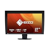 EIZO ColorEdge CG2700S 68,5 cm (27 Zoll) Grafik Monitor (HDMI, USB Hub, USB-C, RJ-45 LAN, KVM Switch,…