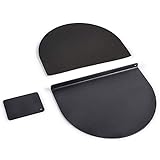 Mardili Black Steel Verstärkungshalterungs-Montageplatte für dünne, Glas- und andere zerbrechliche Tischplatten,…