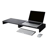 LIHITLAB WA7500-2P-12 Monitorständer für Laptop/Computer/Schreibtisch, 39,9 x 24,9 x 6,6 cm, Lachsrosa