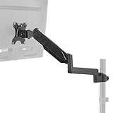 VIVO Pneumatischer Monitorarm für Schreibtischhalterung, Monitorarm für 1 Bildschirm bis 81,3 cm (32…
