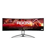 AOC Agon AG493QCX - 49 Zoll DFHD Curved Gaming Monitor, 144 Hz, 1ms, HDR400, FreeSync Premium Pro (3840x1080,…