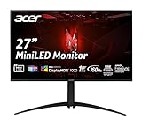 Acer Nitro XV275KP3 Gaming Monitor 27 Zoll (69 cm Bildschirm) 4K (UHD), 160Hz DP/Type-C, 144Hz HDMI,…