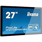 iiyama ProLite TF2738MSC-B2 68,6cm 27" IPS LED-Monitor Full-HD Open Frame 10 Punkt Multitouch kapazitiv…