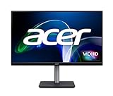Acer CB273U WQHD LED-LCD-Monitor, 68,6 cm (27 Zoll), 16:9, Schwarz, UM.HB3AA.002, 14.4"x24.2"x2.6"