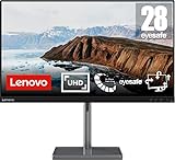 Lenovo L28u-35 | 28" 4K UHD Monitor | 3840x2160 | 60Hz | 300 nits | 4ms Reaktionszeit | HDMI | DisplayPort…