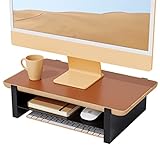 PAGONGO Monitor Stand, Monitorständer-Schreibtisch, Schreibtischaufsatz, Bildschirmerhöhung, Monitor…