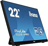 iiyama Prolite T2251MSC-B1 54,7cm (21,5") IPS LED-Monitor Full-HD 10 Punkt Multitouch kapazitiv (VGA,…