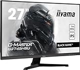 iiyama G-Master Black Hawk G2745HSU-B1 68,5cm 27" IPS LED Gaming Monitor Full-HD HDMI DP USB2.0 1ms…