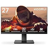 KOORUI Monitor 27 Zoll, IPS, 75 Hz, Full HD Rahmenlos Bildschirm(5ms, Eye-Care, 1920 x 1080, HDMI, VGA,…