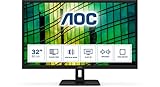 AOC Q32E2N - 32 Zoll QHD Monitor (2560x1440, 75 Hz, HDMI, DisplayPort) schwarz