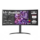 LG Electronics 34WQ75X-B.AEU IPS 21:9 UltraWide Monitor 34" (86,72 cm), TFT-LCD Aktiv Matrix mit White…
