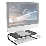 RICOO Monitorständer Monitor Ständer für Computermonitore Schreibtischaufsatz - FS082-B Computer Bildschirmerhöhung…