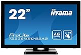 iiyama Prolite T2236MSC-B2AG 55 cm (21,5") AMVA LED-Monitor Full-HD 10 Punkt Multitouch kapazitiv (VGA,…