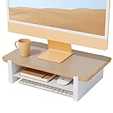 PAGONGO Monitor Stand, Monitorständer-Schreibtisch, Schreibtischaufsatz, Bildschirmerhöhung, Monitor…