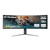LG Electronics 49GR85DC-B UltraGear Curved Gaming Monitor 49" (123,8 cm), Dual QHD, LED LCD, 5120 x…