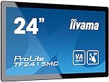 iiyama Prolite TF2415MC-B2 60,5cm 23,8" VA LED-Monitor Full-HD Open Frame 10 Punkt Multitouch kapazitiv…