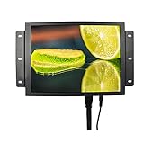 VSDISPLAY 26,4 cm (10,4 Zoll) 800x600 4:3 TFT Industrieller Monitor mit Lautsprecher,HD-MI VGA DVI Port,Metal…