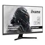 iiyama G-Master Black Hawk G2745QSU-B1 68,5cm 27" IPS LED Gaming Monitor WQHD 100 Hz HDMI DP USB3.2…