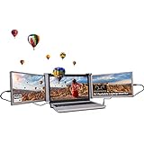notebookwings 15 - Tragbarer Monitor für Laptop, Full HD IPS Dual Bildschirmerweiterung, HDMI/USB/Type-C…