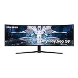 Samsung Odyssey Neo G9 Curved Gaming Monitor S49AG954NP, 49 Zoll, DWQHD, Quantum Mini-LED, AMD FreeSync…