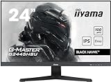 iiyama G-Master Black Hawk G2445HSU-B1 60,5cm 24" IPS LED Gaming Monitor Full-HD HDMI DP USB2.0 1ms…