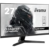 iiyama G-Master Black Hawk G2740HSU-B1 68.6 cm (27") IPS LED Gaming Monitor Full-HD (HDMI, DisplayPort,…