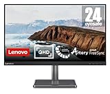 Lenovo L24q-35 60.5 cm (23.8) 2560 x 1440 Pixels Quad HD LED Black