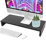 Cocoarm Computer-Monitor-Ständer, TV-Regal, hölzerner Ständer, spart Platz für Schreibtisch und Computer,…