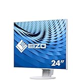 EIZO FlexScan EV2456-WT 61,1 cm (24,1 Zoll) Ultra-Slim Monitor (DVI-D, HDMI, D-Sub, USB 3.1 Hub, DisplayPort,…