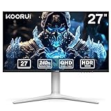 KOORUI Gaming Monitor 27 Zoll, 240Hz, VA Mini LED, 1ms, QHD Gaming Bildschirm Adaptive Sync, 2xHDMI…