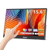 Akntzcs Portable Monitor Touchscreen - 15,6 Zoll Tragbarer Monitor Touch Screen FHD 1920x1080P HDR IPS-Bildschirm,…