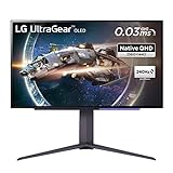 LG Electronics 27GR95QE-B UltraGear Gaming Monitor 27" (67,32 cm), OLED, 2.560 x 1.440, 16:9, WQHD 1440p,…