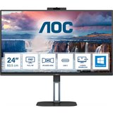 AOC 24V5CW 60,5cm (23,8“) FHD IPS Gaming Monitor HDMI/DP/USB-C PD65W 75Hz Webcam