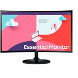 Monitor Essential S36C, Schwarz, 27 Zoll, Full-HD, Curved, VA, 75 Hz, 4 ms