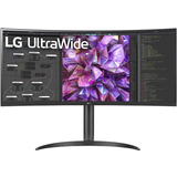 Monitor UltraWide 34WQ75X-B, Schwarz, 34 Zoll, Curved, QHD, IPS, 60 Hz, 5 ms
