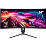 Odys ODYS XP34 PRO Curved Gaming Monitor UWQHD LED-Monitor (86 cm/34 ", 3 ms Reaktionszeit, 165 Hz)