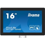 Iiyama 39.5cm (15,6) TF1615MC-B1 16:9 M-Touch VGA+HDMI+DP retail TFT-Monitor (1920 x 1080 px, Full HD,…