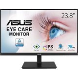 Asus VA24DQSB Curved-LED-Monitor (61,10 cm/23,8 ", Full HD, Eye-Care, IPS, rahmenlos, 75 Hz, Adaptive-Sync)