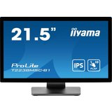 Iiyama 54.5cm (21,5) T2238MSC-B1 16:9 M-Touch HDMI+DP+USB retail TFT-Monitor (1920 x 1080 px, Full HD,…