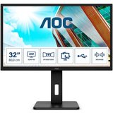 AOC 81,3cm (31,5) Q32P2 16:09 2xHDMI+DP+USB IPS TFT-Monitor (2560 x 1440 px, 2K Ultra HD, 4 ms Reaktionszeit,…