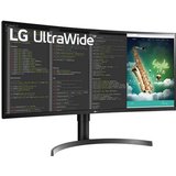 LG 35WN75CP-B Curved - Monitor - schwarz Curved-LED-Monitor