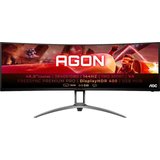 AOC AG493QCX Curved-Gaming-Monitor (124 cm/49 ", 3840 x 1080 px, Full HD, 1 ms Reaktionszeit, 144 Hz,…