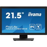 Iiyama 54.6cm (21,5) T2234MSC-B1S 16:9 M-Touch HDMI+DP IPS retail TFT-Monitor (1920 x 1080 px, Full…