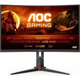 AOC C27G2ZU/BK Gaming Curved Curved-Gaming-LED-Monitor (68,60 cm/27 ", Full HD, 0,5 ms Reaktionszeit,…